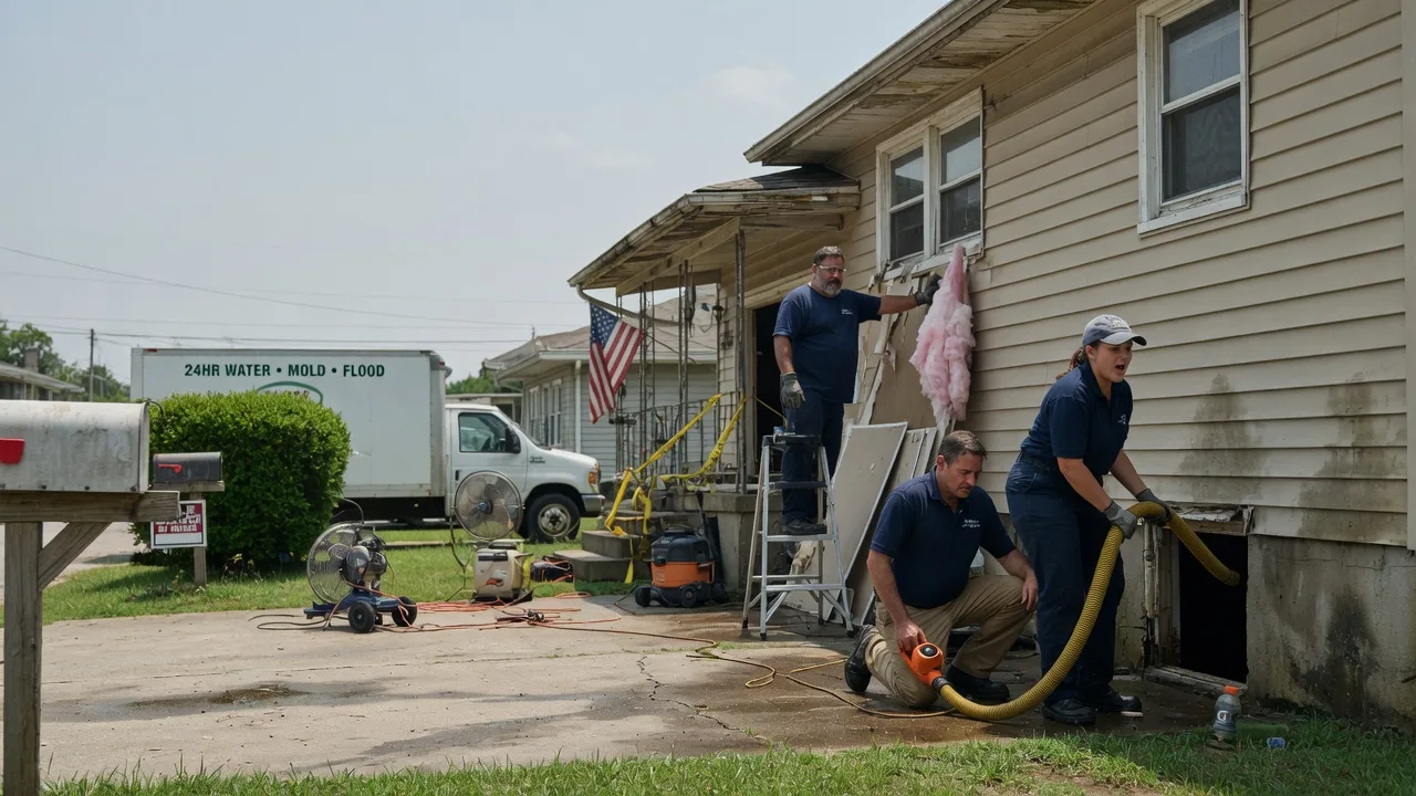 Water Damage Repair in Black Lick, PA near me